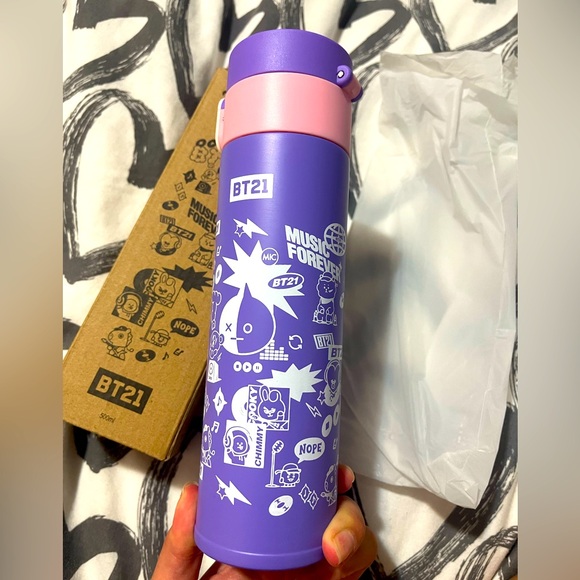 BT21 x Chatime (Taiwan) Tumbler - Picture 2 of 2